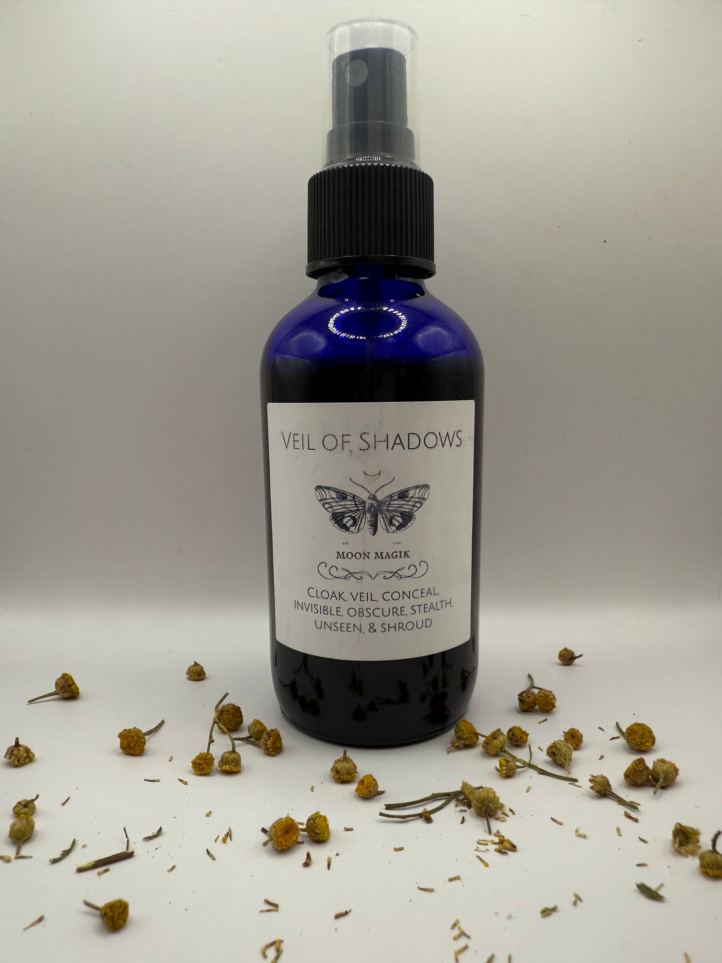 Veil of shadows (cloaking spray)