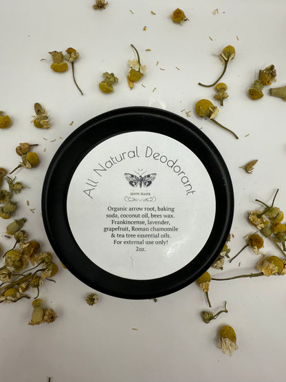 All Natural Deodorant