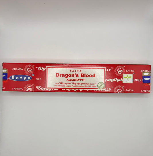 Satya Dragons Blood Incense Sticks